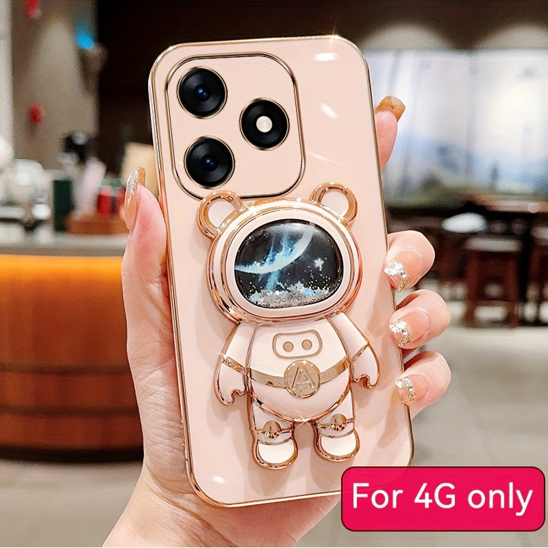 Shockproof TPU Phone Case with Anti-Drop Protection and Built-in Holder for Spark Series Models