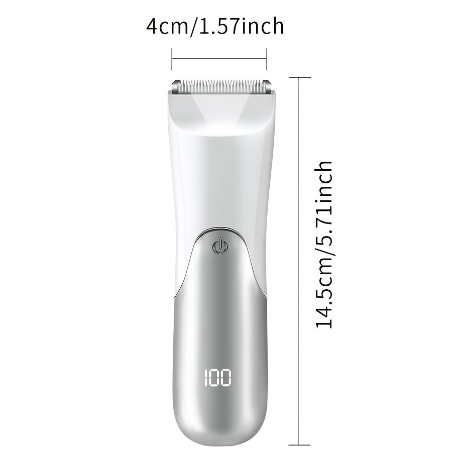 Multi-Functional Body Trimmer Ceramic Blade Beard Hair Intimate 14+ 500mAh USB