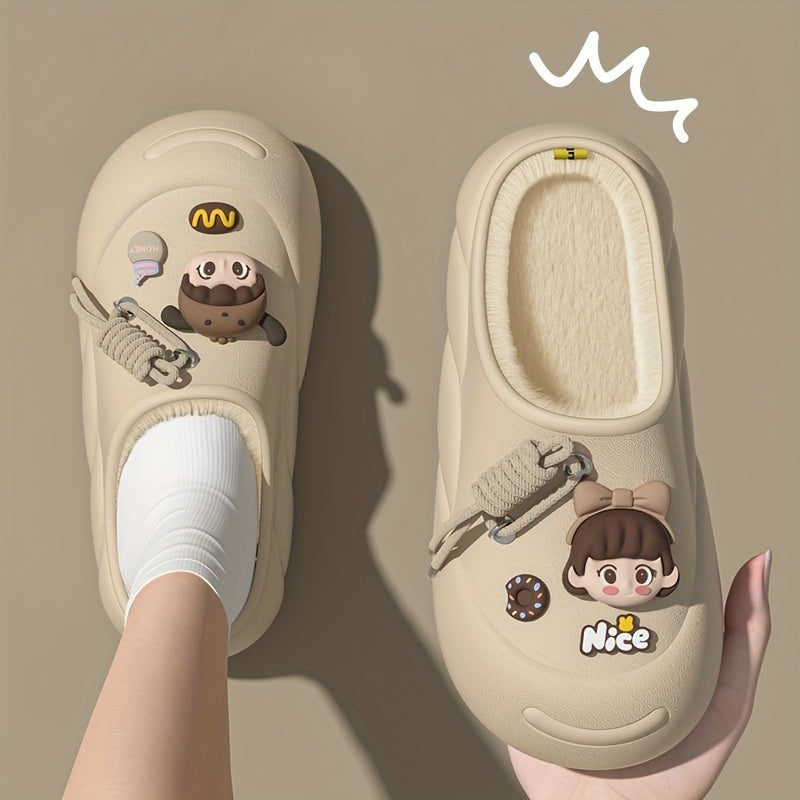 Women's Slip-On Slippers EVA Indoor Outdoor Cozy All-Season