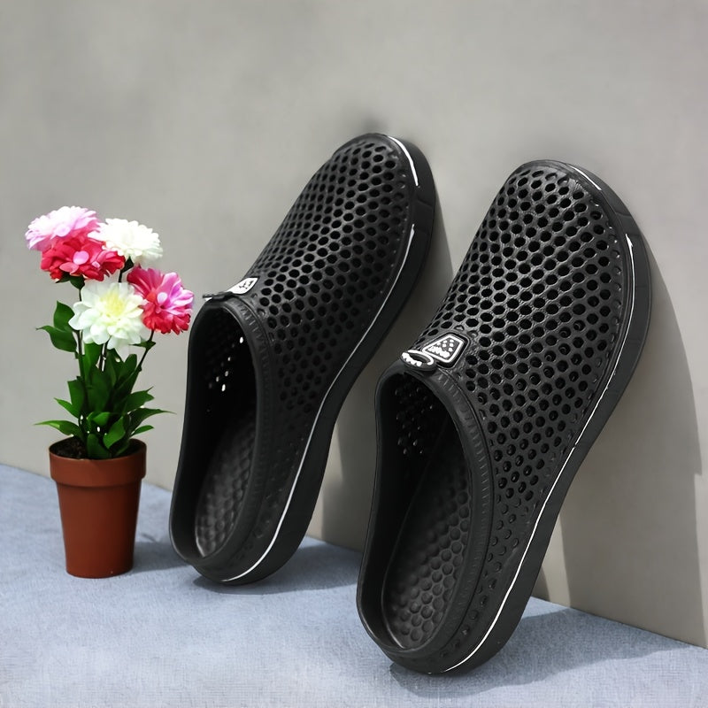 Women/Couple's Clogs Leather Fashionable Comfort Suitable for Outfits