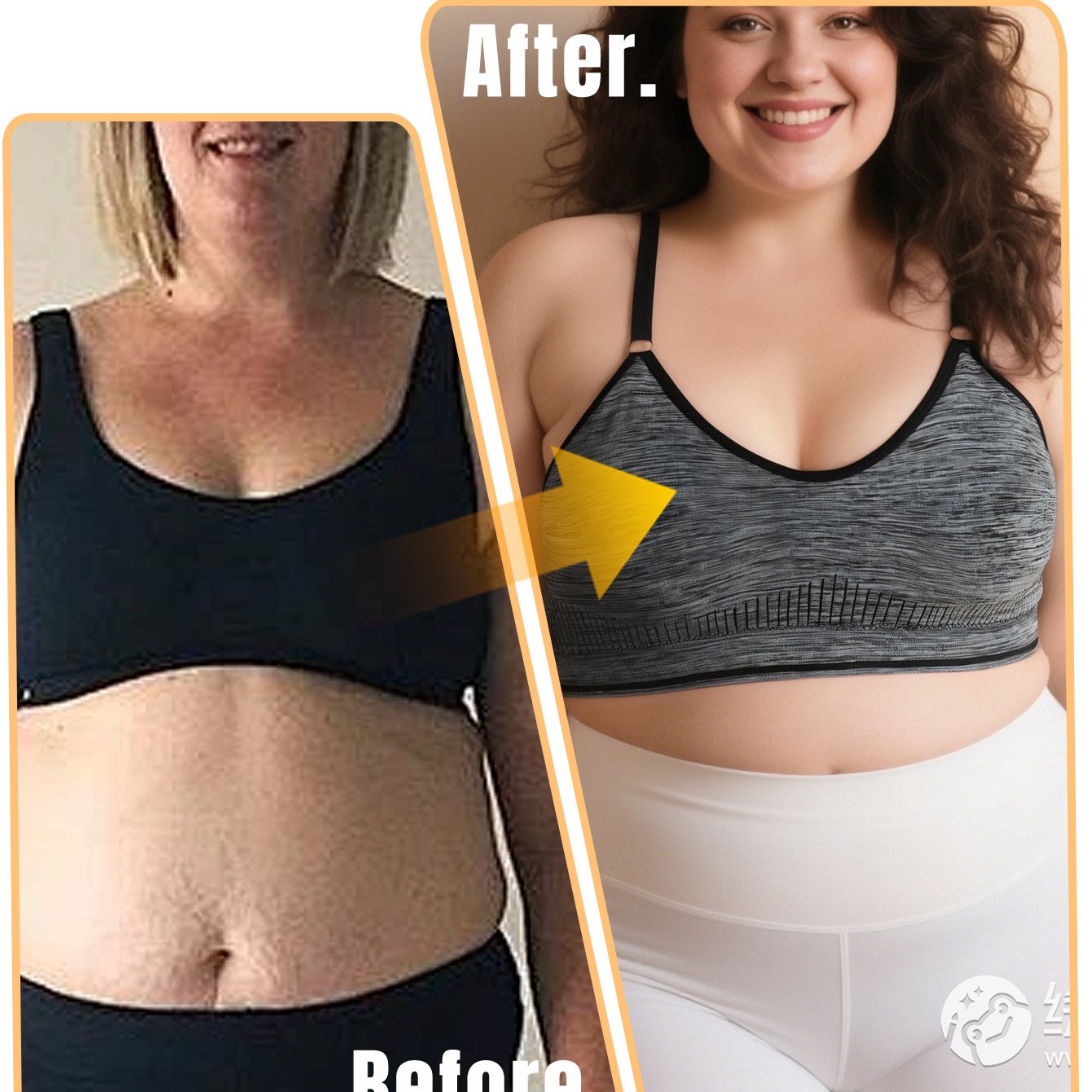 Plus Size Women Seamless Sports Bra Breathable Supportive Yoga Casual