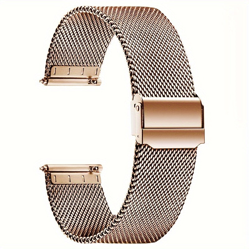 Correa de reloj de malla de acero inoxidable de 22mm para Amazfit GTR 4 3 Pro Bip 5 Modelos