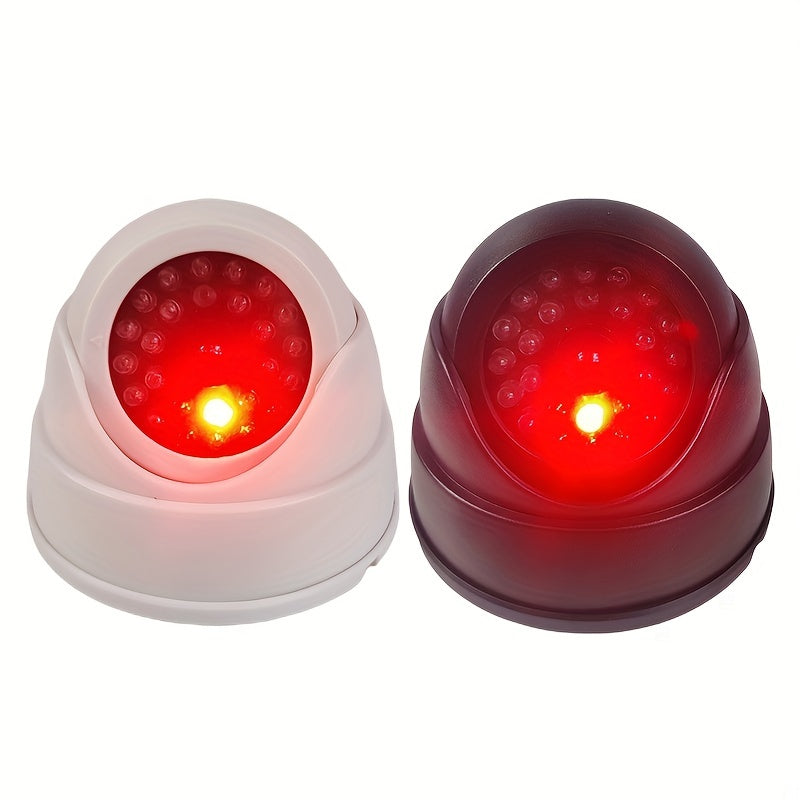 White Fake Security Camera for Home Surveillance Anti-Theft Conch Simulation Monitor