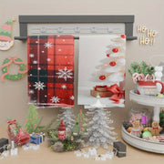 Christmas Kitchen Towels Set 18x66cm Merry Christmas Festive Decor