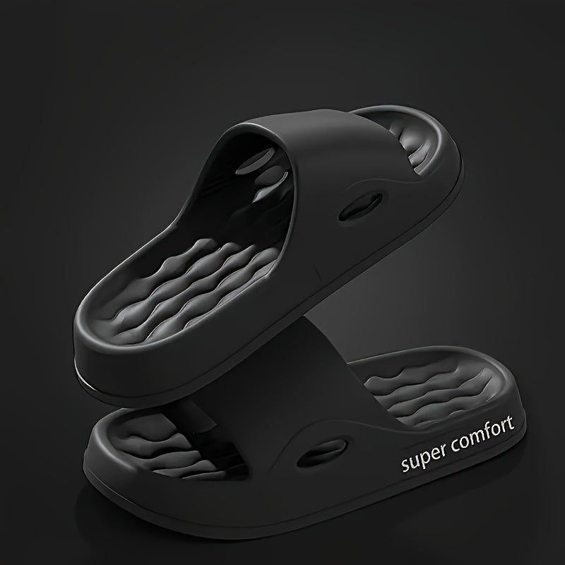 Unisex Casual Canvas Letter Slippers for Indoor Outdoor Use