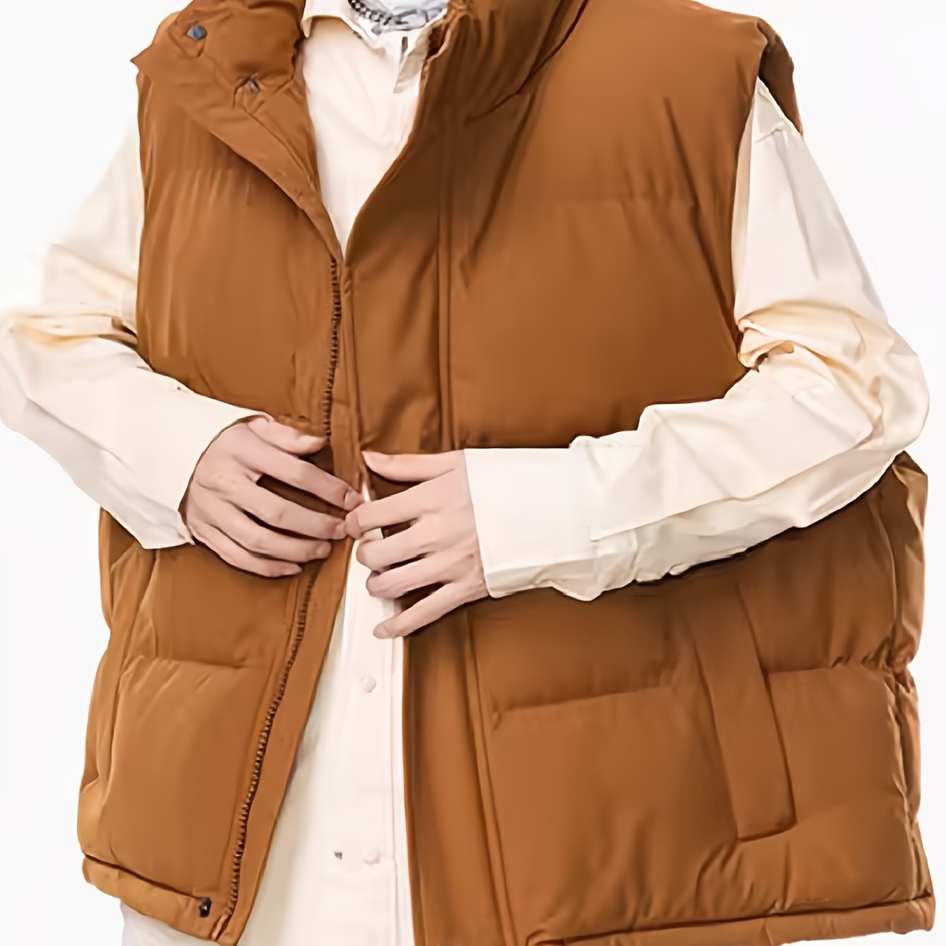 Erkaklar uchun mustahkam rangli jilet, turli xil ko'ylaklar bilan - Kuz va Qish uchun ideal, Polyester, mashinada yuvish mumkin