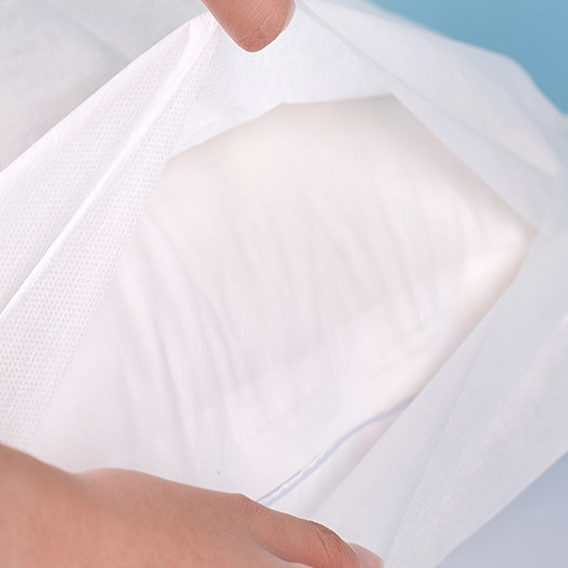 Set of 4 Disposable Pillow Covers Breathable Non-Woven Fabric Hotel Bedroom Salon Dust Stain Protection