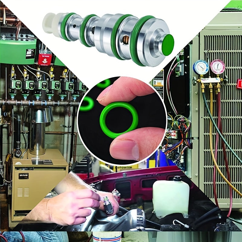 530 dona NBR kauchuk O-ring to'plami avto konditsioner kompressori texnik xizmat ko'rsatish uchun