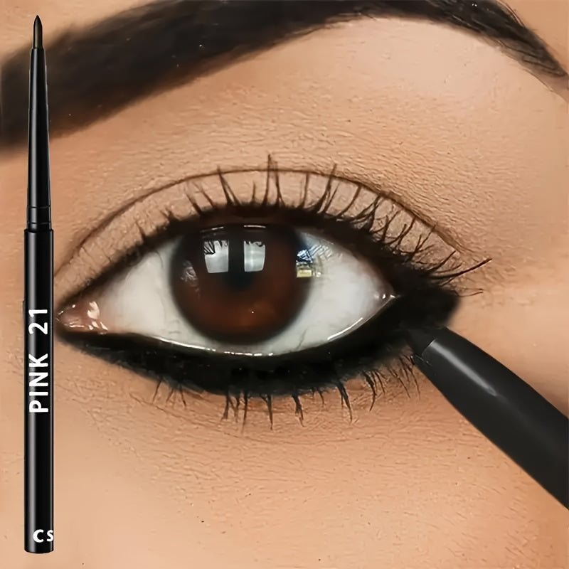 Women Waterproof Black Eyeliner Pencil Smudge-Proof Long-Lasting