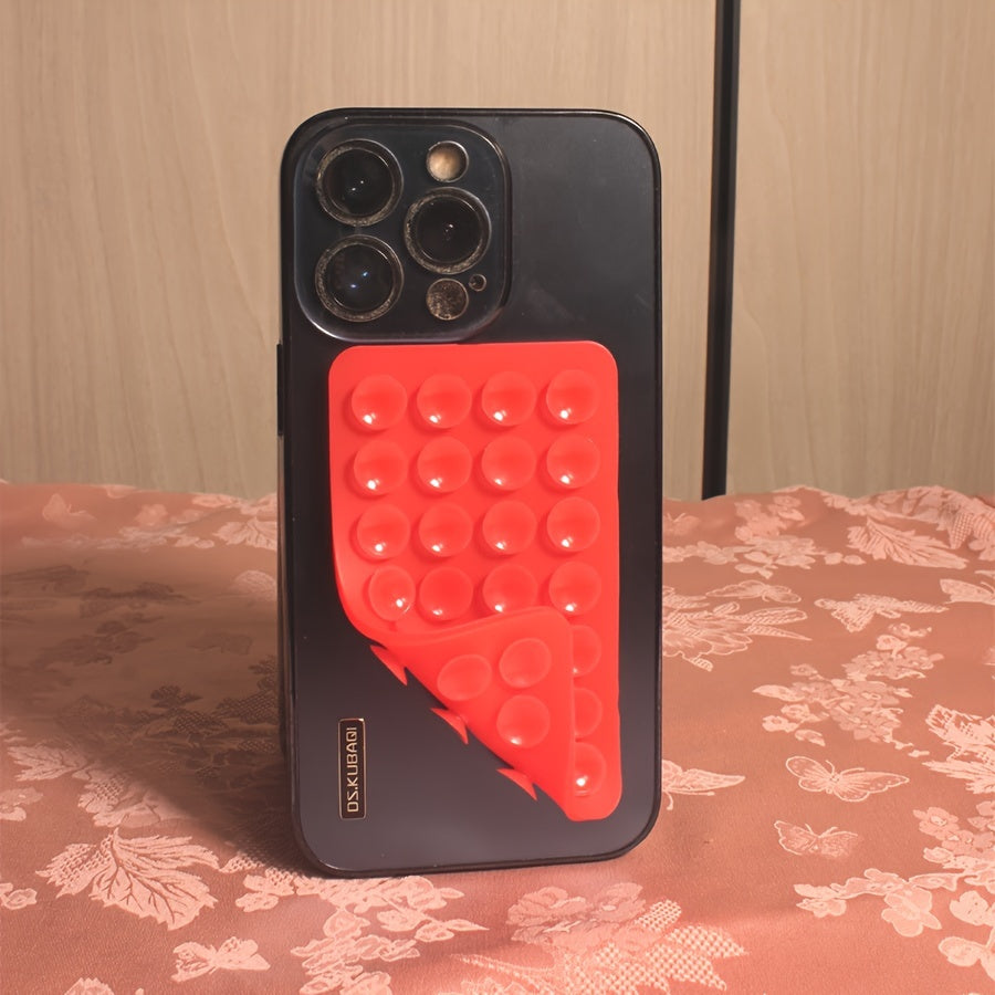 Square Silicone Phone Case Back Suction Cups 28pcs Large Cell Phone Accessories