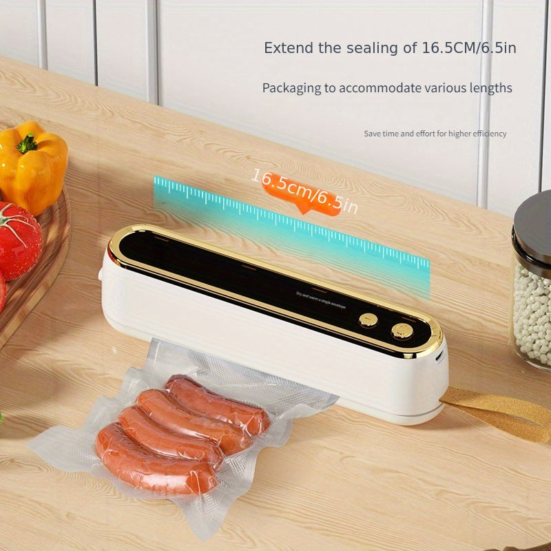 Portativ USB vakuum yopish uchun oziq-ovqatni saqlash uchun qayta tiklanadigan simsiz, kichik