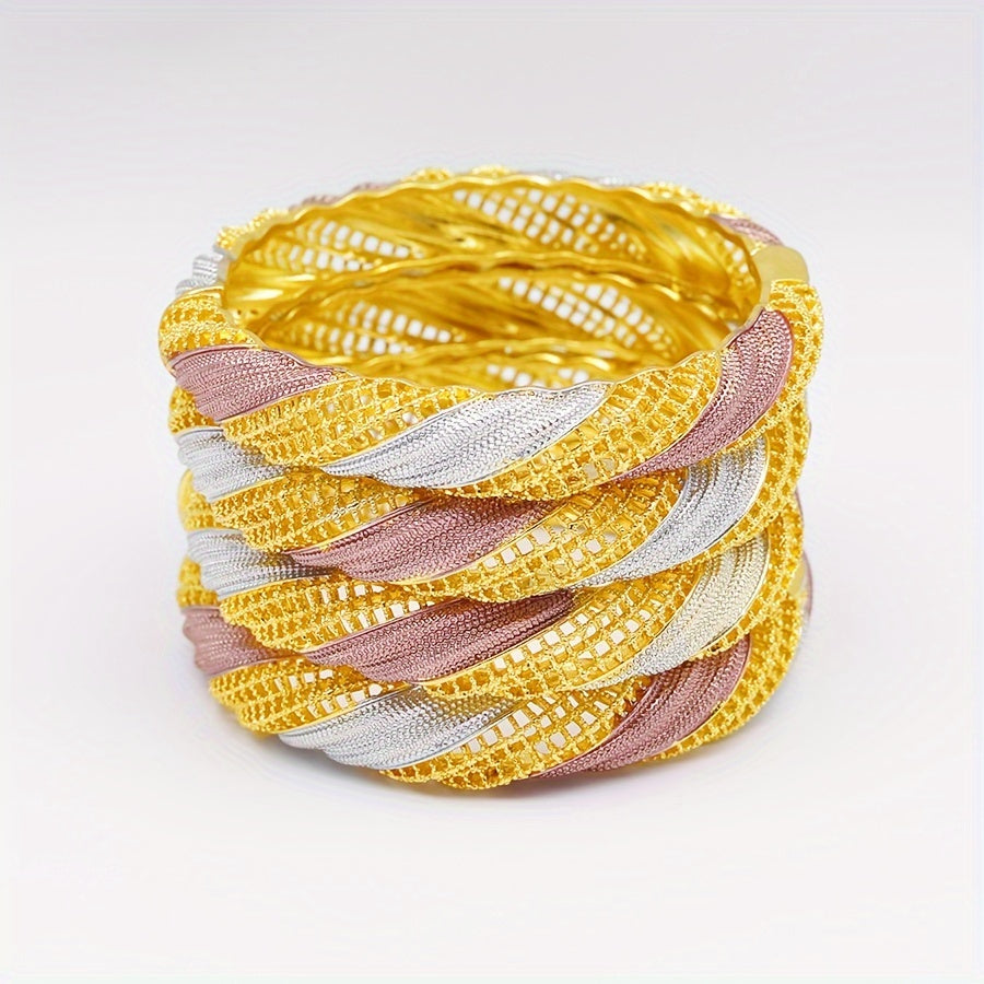 Set of 4 Women's Multicolor Bracelet Jewelry for Weddings and Gifts