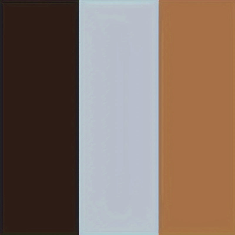 Women's Fashion Square Frame Glasses Set of 3 Geometric Pattern Anti-Glare Durable Plastic