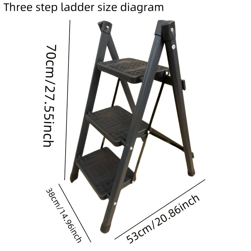 Aluminum Folding Step Ladder for Indoor Use and Flower Arrangements