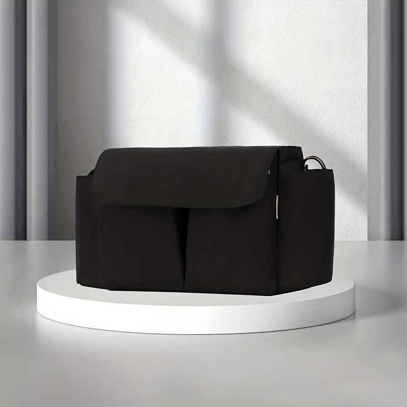 Organizador de cochecito con gran capacidad para pañales y regalos