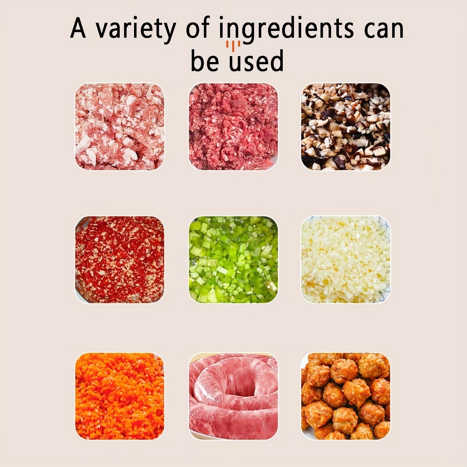 Fully Automatic Stainless Steel Meat Grinder