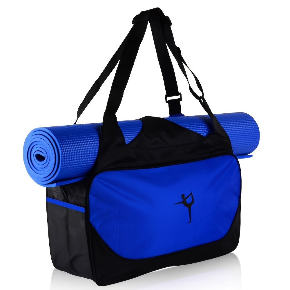 Bolsa de deporte de nylon grande capacidad, ligera, para gimnasio, yoga, fitness, danza y gimnasia