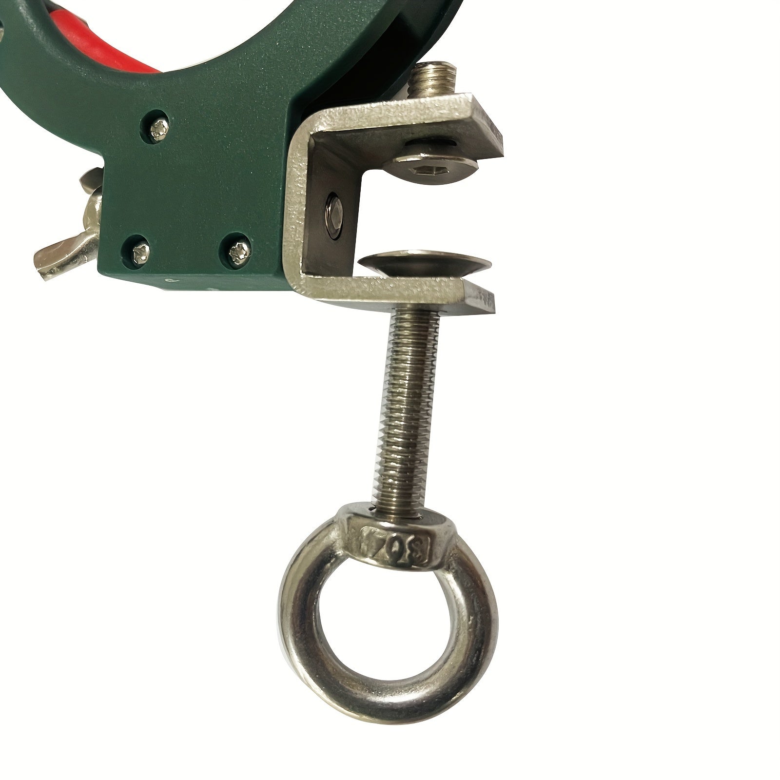 Qulflash uchun sim tortishda foydalaniladigan kabel tray pulley ko'prik ramkasi, anti-ushlash asbobi bilan, ko'k-yashil