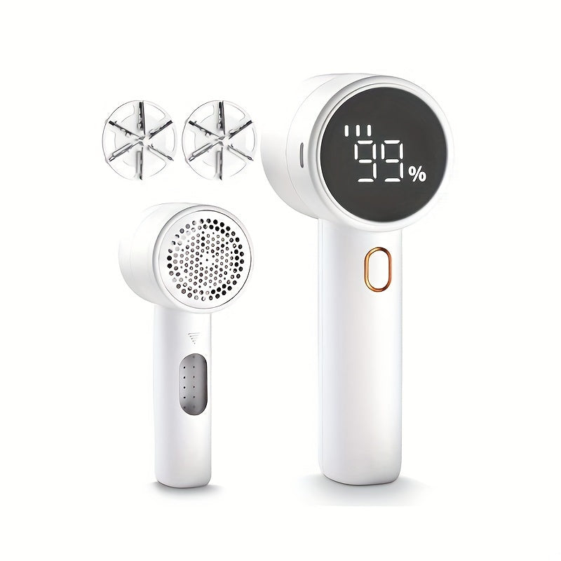 USB/Batareya quvvati bilan ishlaydigan, kam shovqinli mato tozalash uchun qayta zaryadlanadigan to'kma olib tashlagich - ≤36V, kiyimlar, sviterlar, palto, yotoq uchun.