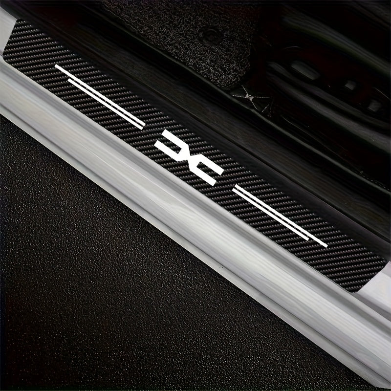 5 dona Avtomobil eshigi silli chiziq Karbon tolasi PVC Dacia transport vositalari uchun