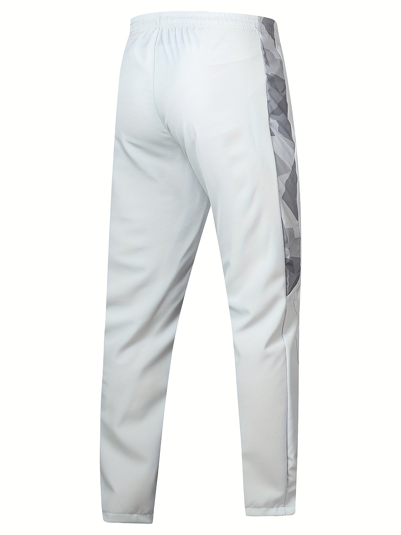 Men's Camo Long Sleeve Hooded Sports Outfit with Casual Pants