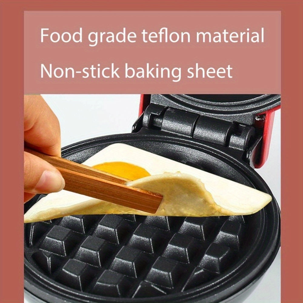 Dual Breakfast Maker with Double Heating Plates and Variable Browning Settings 1000W Electric Appliance for Home