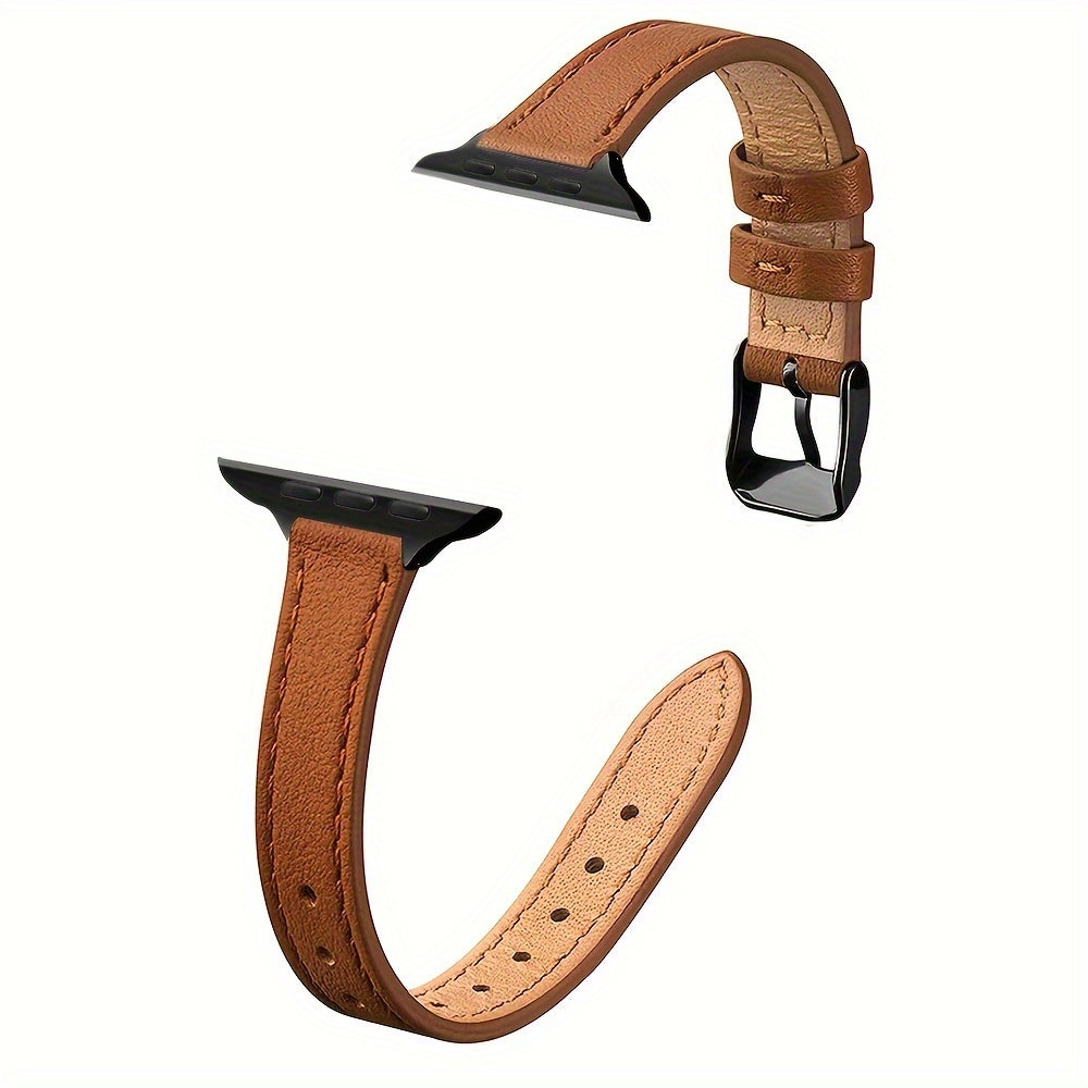 Women Leather Replacement Watch Band Strap for Apple Watch
