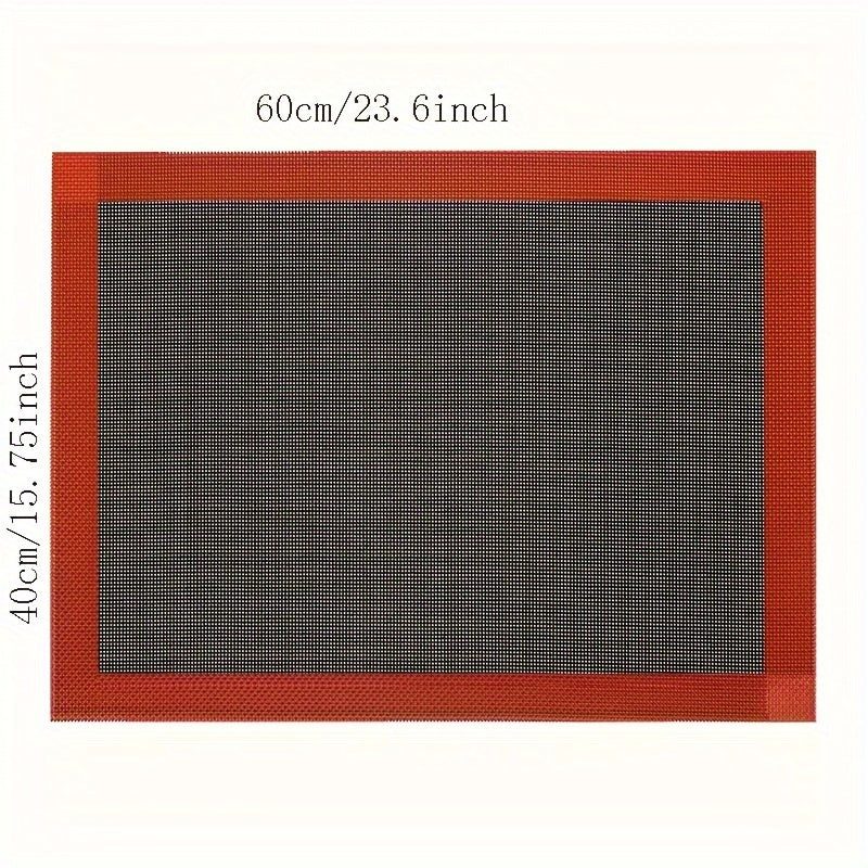 Silicone Baking Mat Double-Sided Nonstick Oven Liner Perforated Mesh for Baking