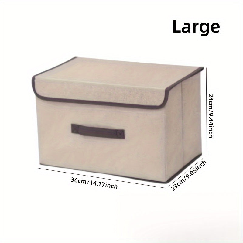 Waterproof Foldable Storage Box for Dormitory Clothing and Children's Items