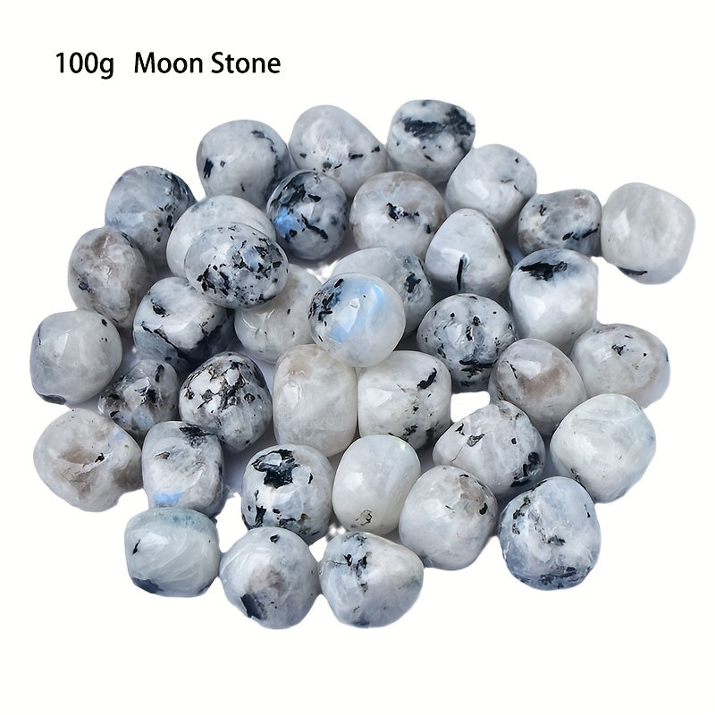 Натуральные аметист и красный яшмовые камни-отшлифовки 100 г кристаллов