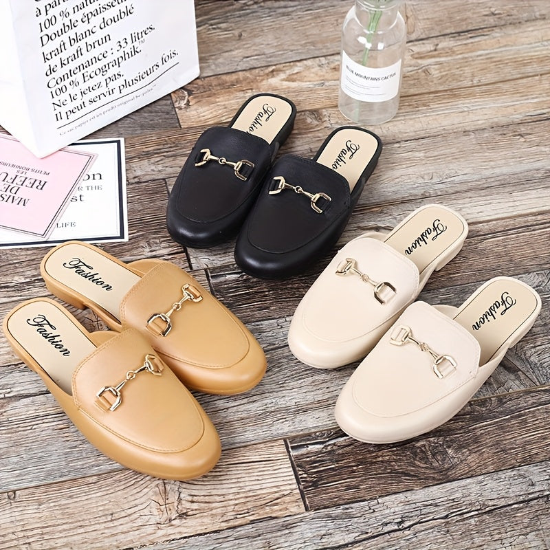 Women's Slide Sandals Lightweight EVA Slip-On Casual Shoes Beige Black Brown