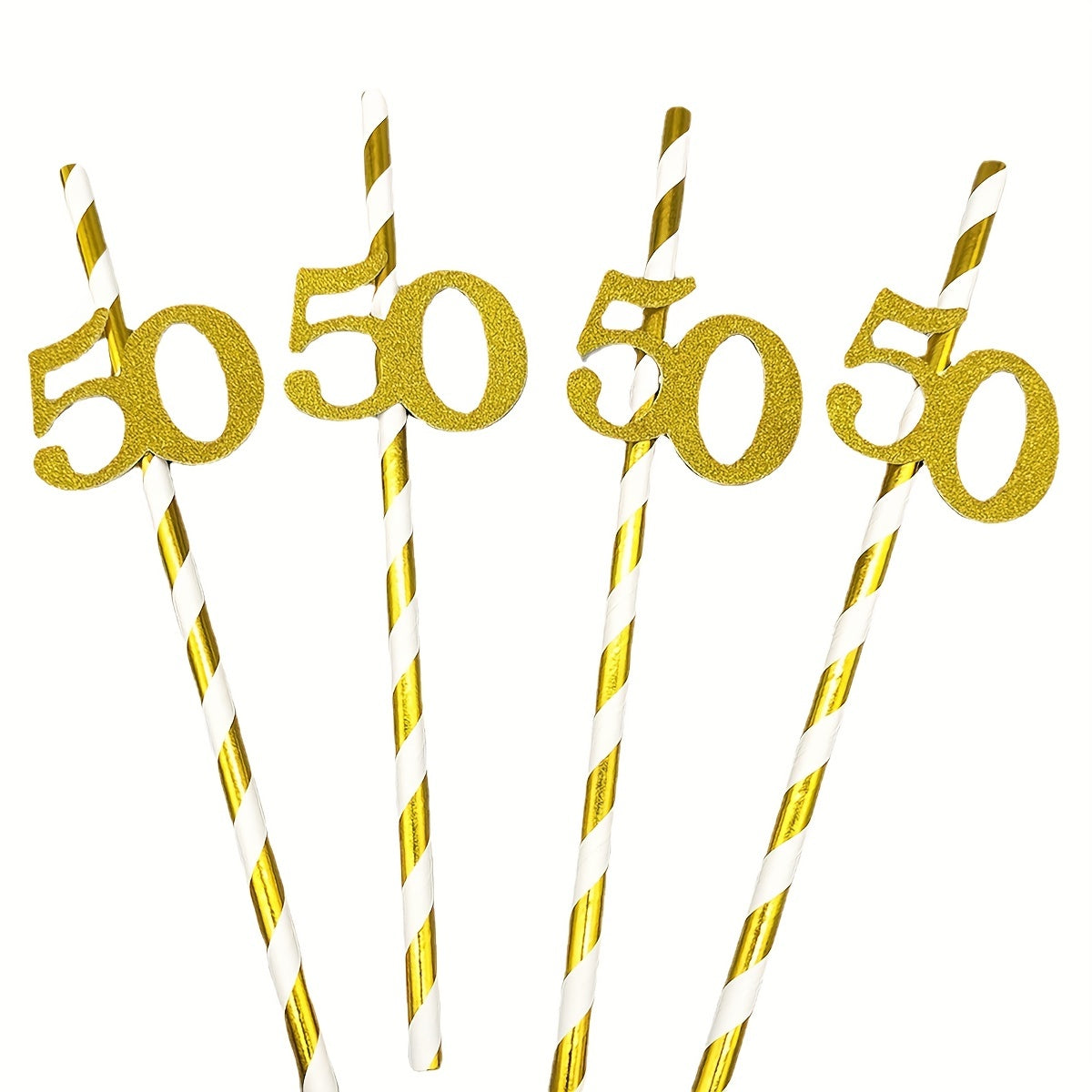 Sorbetes de papel para decoraciones de pasteles de cumpleaños, números de diez a sesenta años