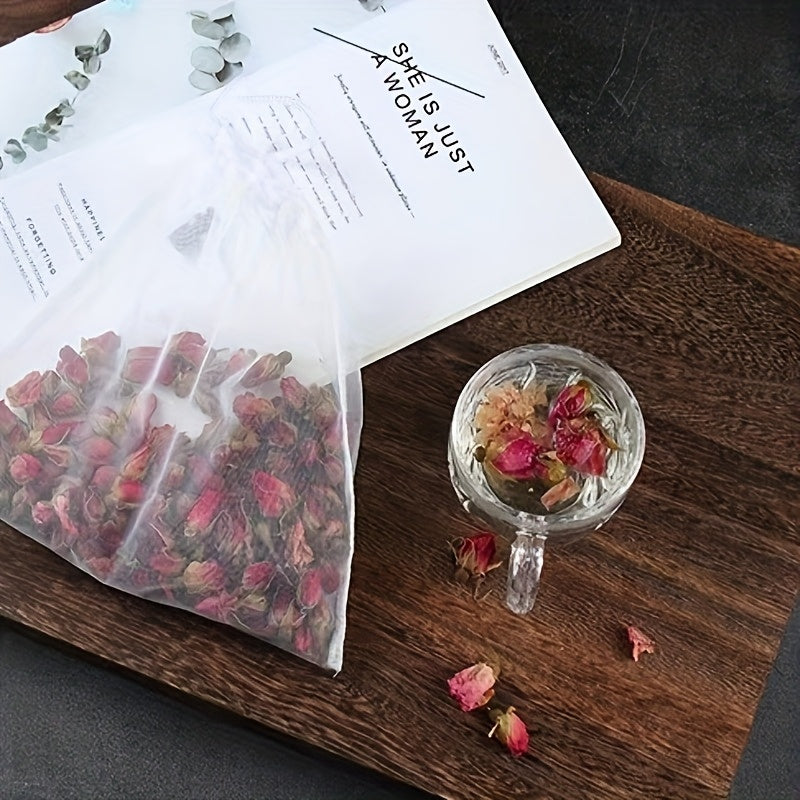 Многоразовые тканевые пакеты для заваривания чая EcoPure — идеально подходят для листового чая, кофе, йогурта, соевого молока — удобные, легко чистятся — идеально подходят для Рождества, Хэллоуина, Пасхи, Хануки, Дня благодарения