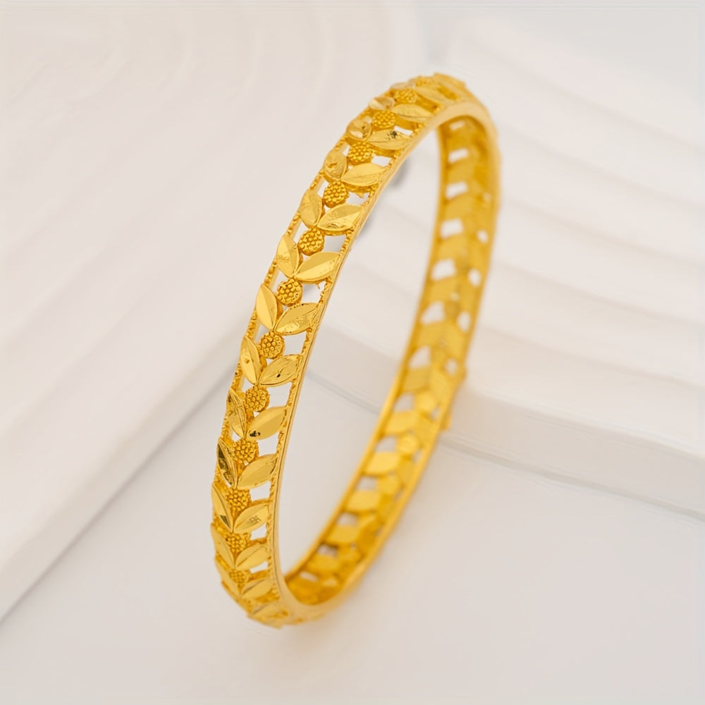 4 ta Vintage va Zamonaviy Alloy Bangle Bilaguzuklar to'plami - Har kuni, Maxsus Tadbirlar va Bayramlar uchun Ideal