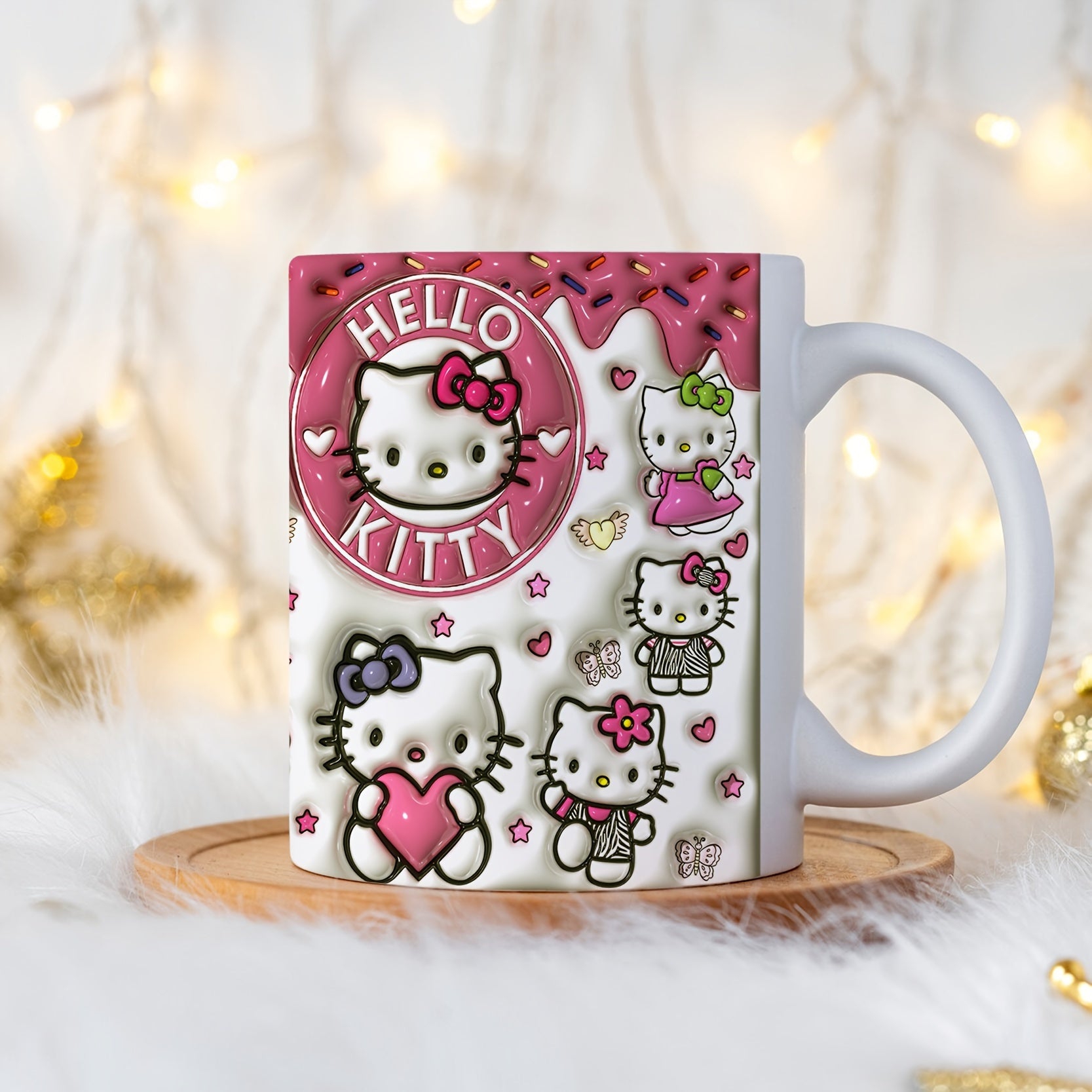 Ceramic Hello Kitty Coffee Mug for All Seasons and Holidays