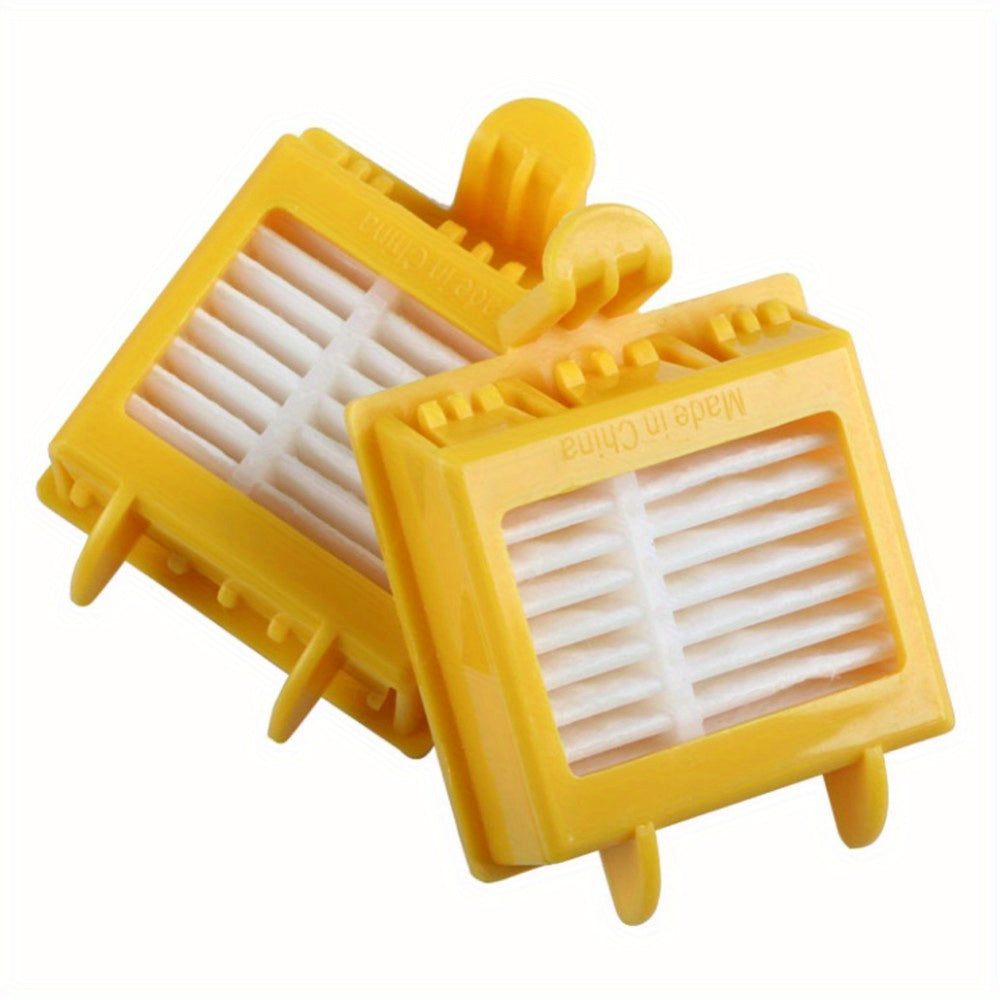 iRobot Roomba 700 seriyasi uchun almashtirish HEPA filtri va 12 dona oq plastik changyutgich aksessuar to'plami. 760, 770, 780 va 790 model raqamlari uchun mos keladi.