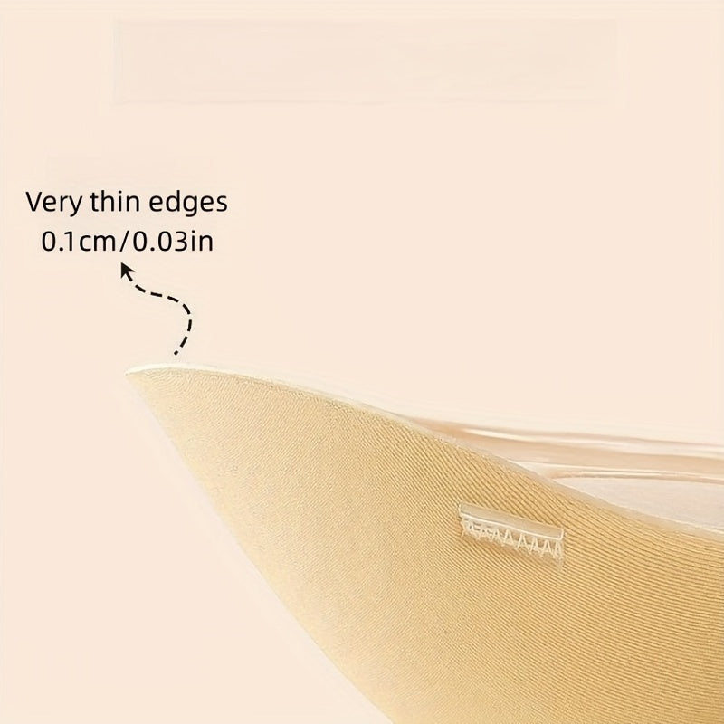 Reusable Self-Adhesive Nipple Covers for Women Solid Color Bra Accessories