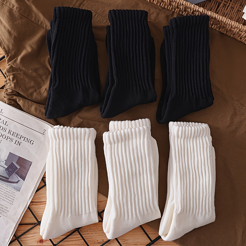 Men's Casual Business Socks Breathable Sweat-Absorbing Anti-Odor Crew Summer