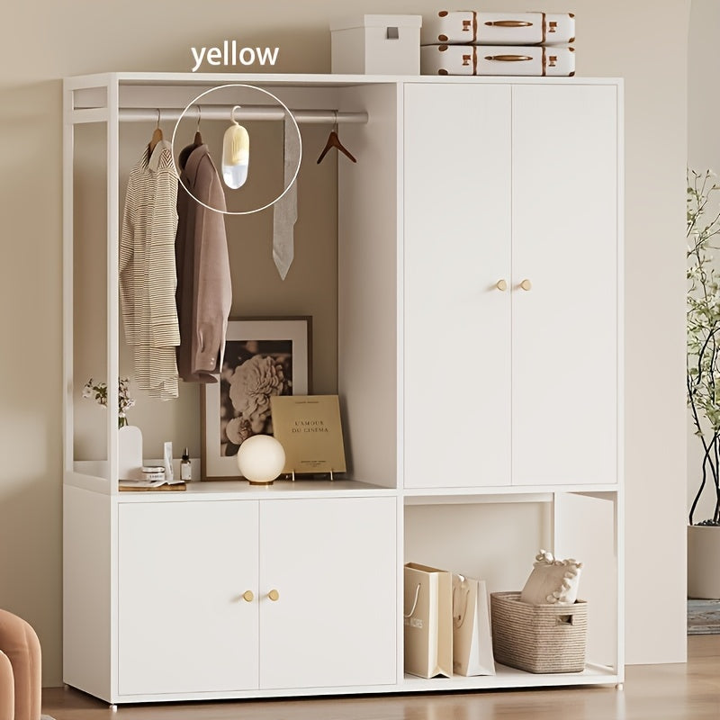 Small Plastic Manual Dehumidifier for Wardrobes and Shoe Cabinets High Water Absorption Energy-Free