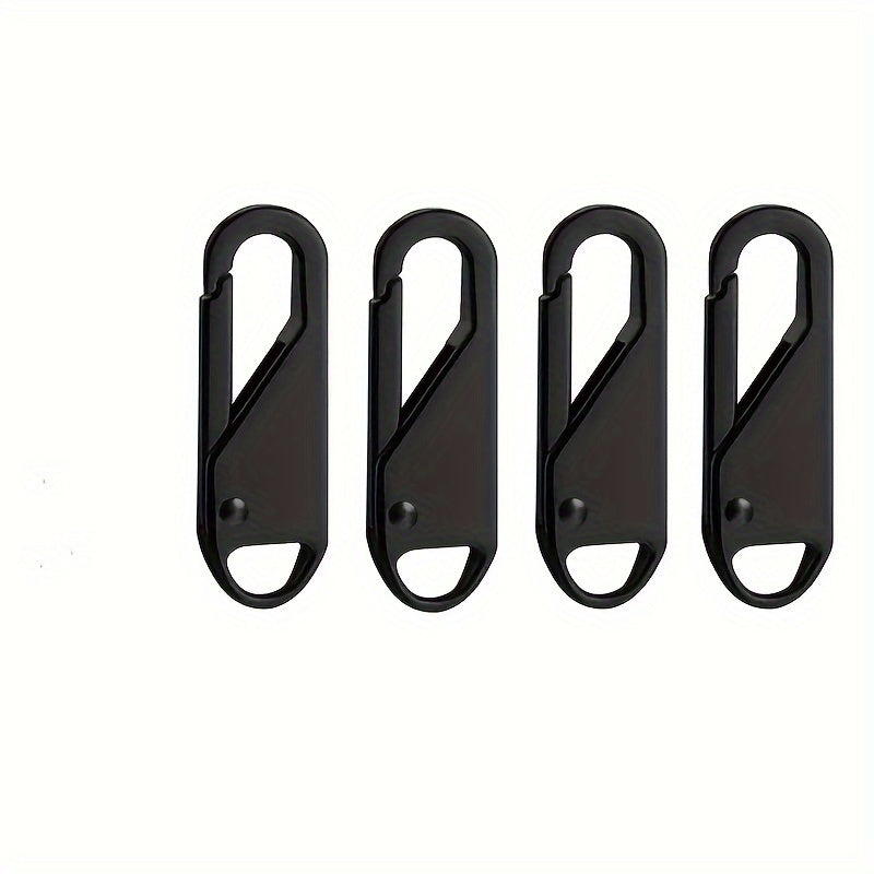 Oq zip qopqog'i uchun almashtirish, yukxalta, kurtka va sumkalar uchun 0.4 dyuym