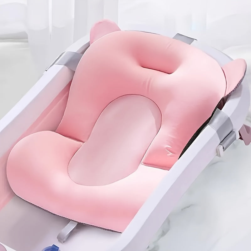 Mayaphilos представляет мягкую и нескользящую подушку для сидения в ванной для детей - уютная ванная подушка, идеальный подарок на Рождество, Хэллоуин, День Благодарения и Новый год. Доступна в белом, розовом и синем цветах.