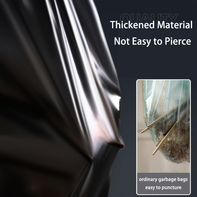 Og'ir vaznli polipropilen chiqindilar sumkasi 400 dona, suyuqlikka chidamli, yengli yenglar, oshxona, hammom, ofis