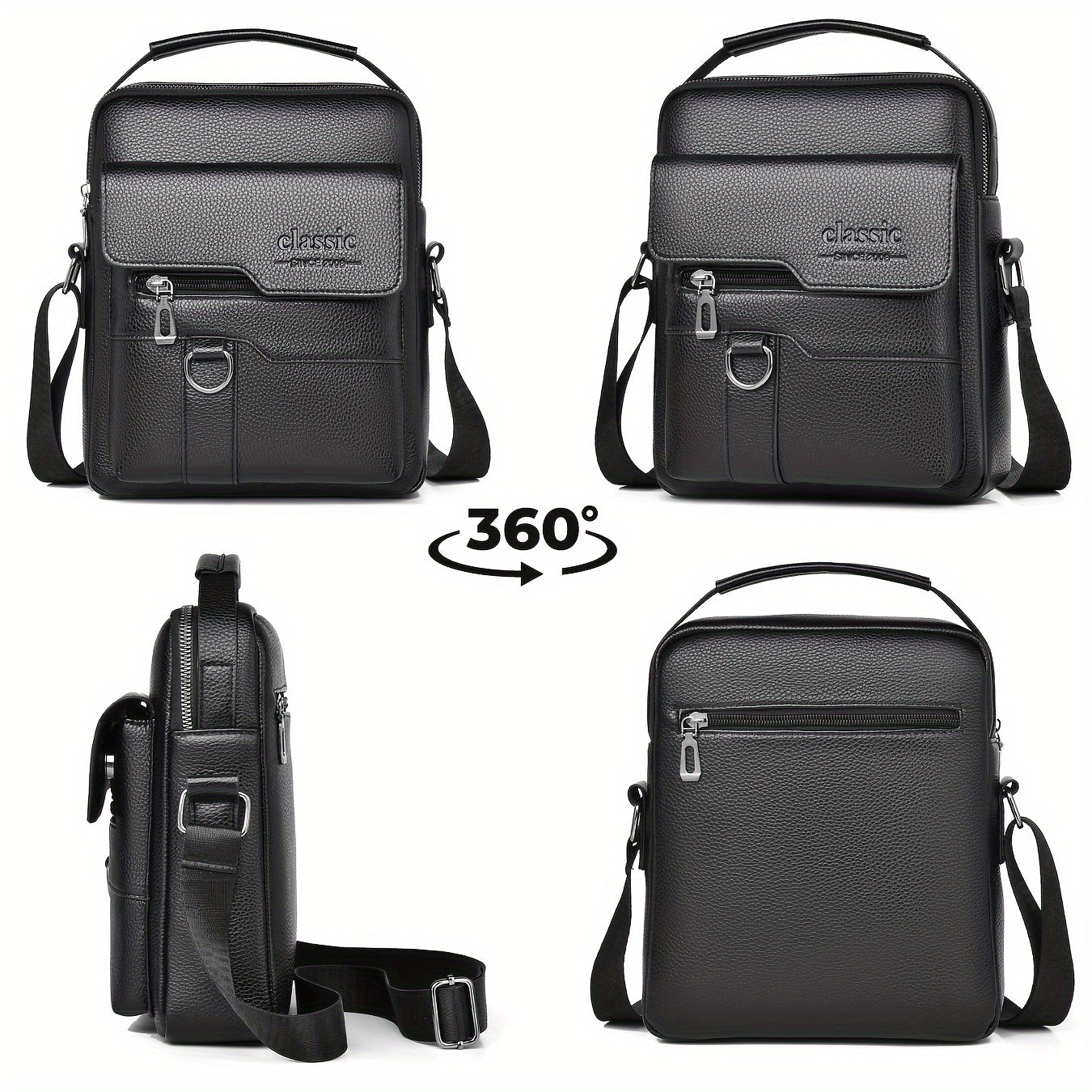 WEIXIER Erkaklar Vintage Uslubidagi Xatlash Sumkasi, Er yoki Do'st uchun Mukammal 14-fevral Sovg'asi.