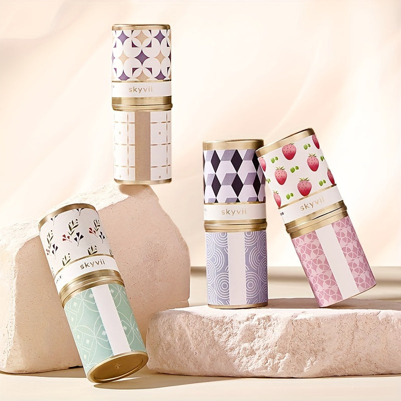 Solid Perfume Balm Sticks Long-Lasting Floral Fruity Natural Scent for Adults