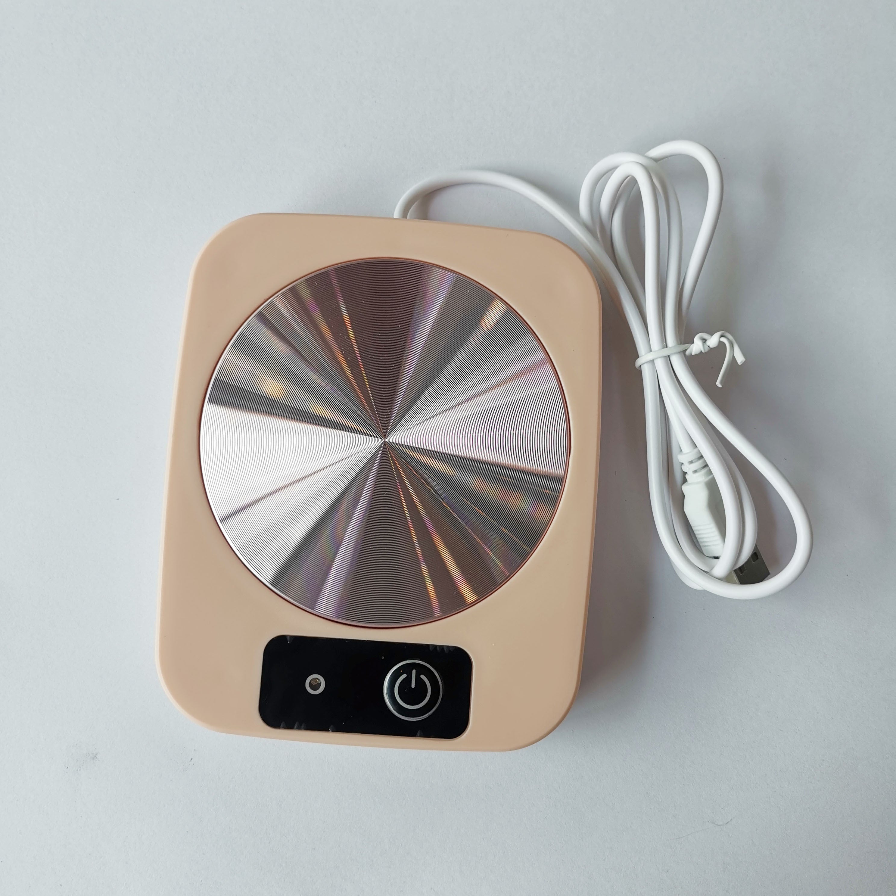 USB Electric Teapot Warmer for Coffee and Tea, ABS Heating Pad, Home Office Use