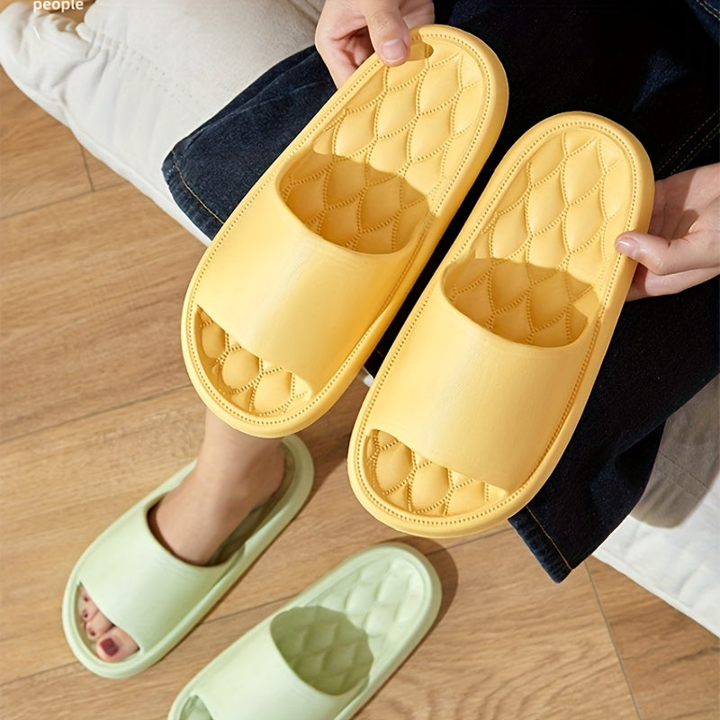 Unisex EVA Slip-On House Slippers Casual Indoor Outdoor Shoes Pastel Colors