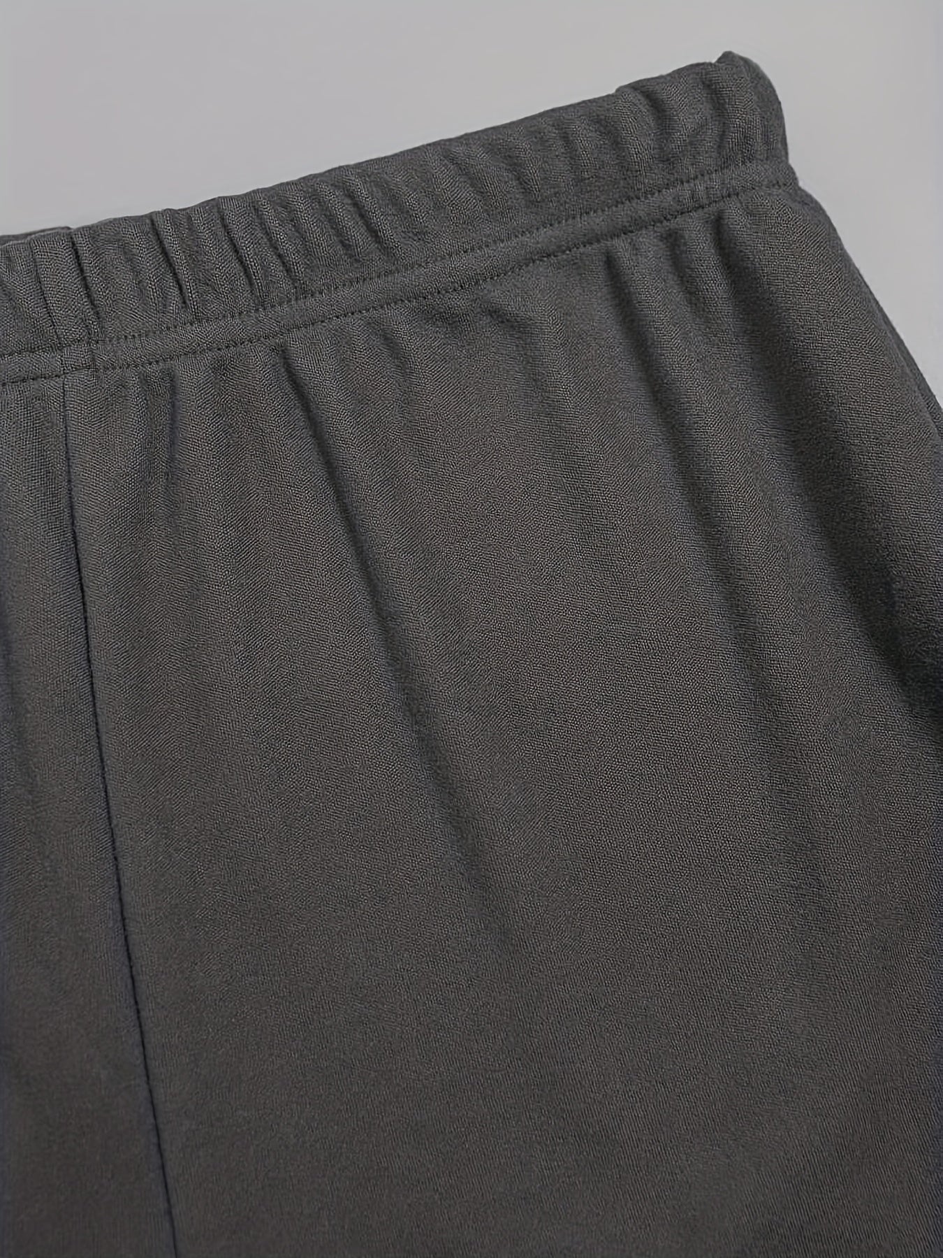 Women's Solid Color 3-Piece Set Sleeveless Tank Tops and Joggers Black White Gray