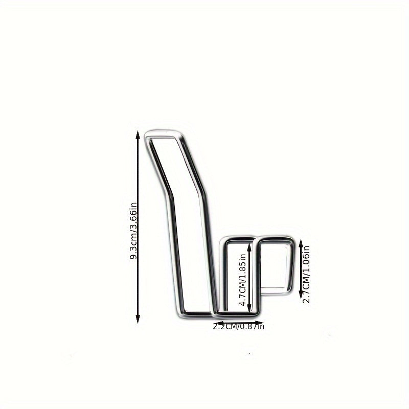 Juego de 3 ganchos de metal para zapatos para organización de armario, a prueba de agua, resistente a la oxidación, duradero