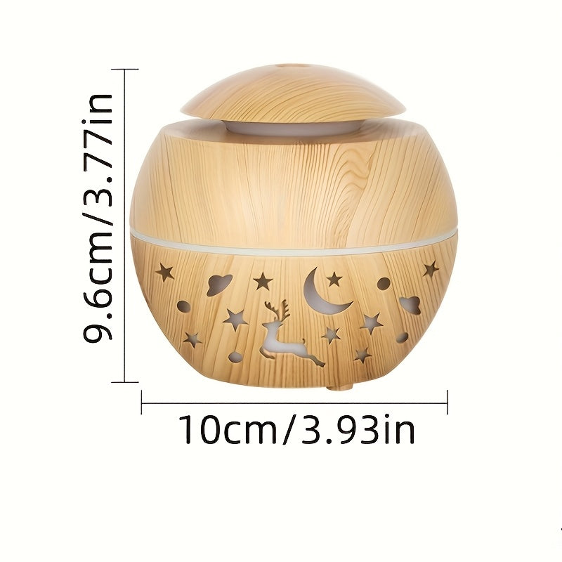 Portable Plastic Humidifier for Office and Home Quiet Mist Diffuser