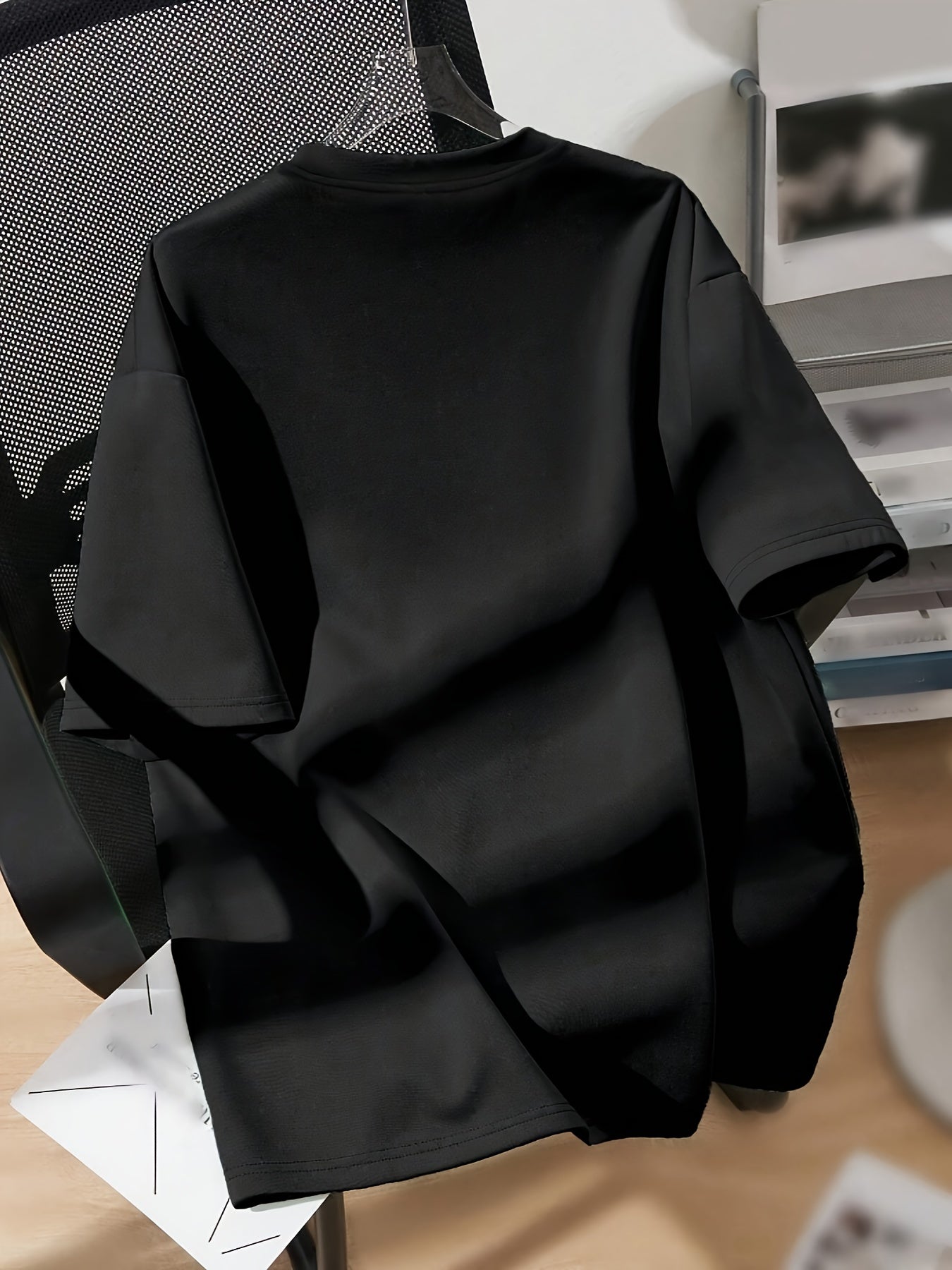 Women's Casual Graphic T-Shirt with "Plz Use It" Cartoon Brain Design Short Sleeve Crew Neck Polyester Spandex Relaxed Fit